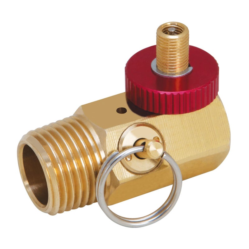 Performance Tool W10056 Air Tank Manifold With Fill Port , Ball Valve, & Relief Bypass , Gold - Image 1