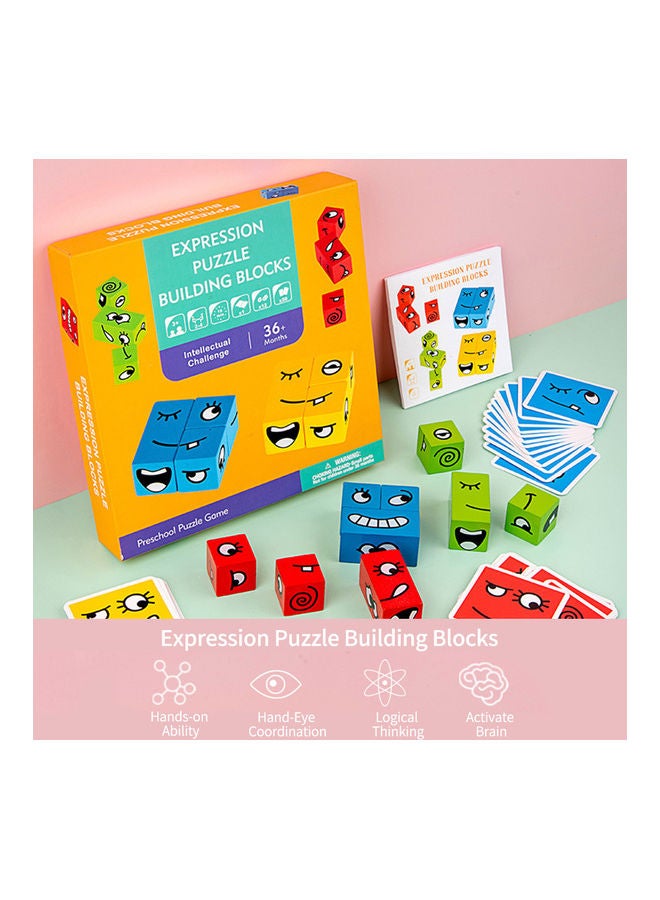 Wooden Expression Puzzle Game - Image 3