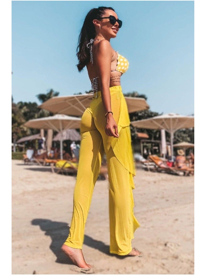 Anita's Beach Pants Yellow  - Image 1