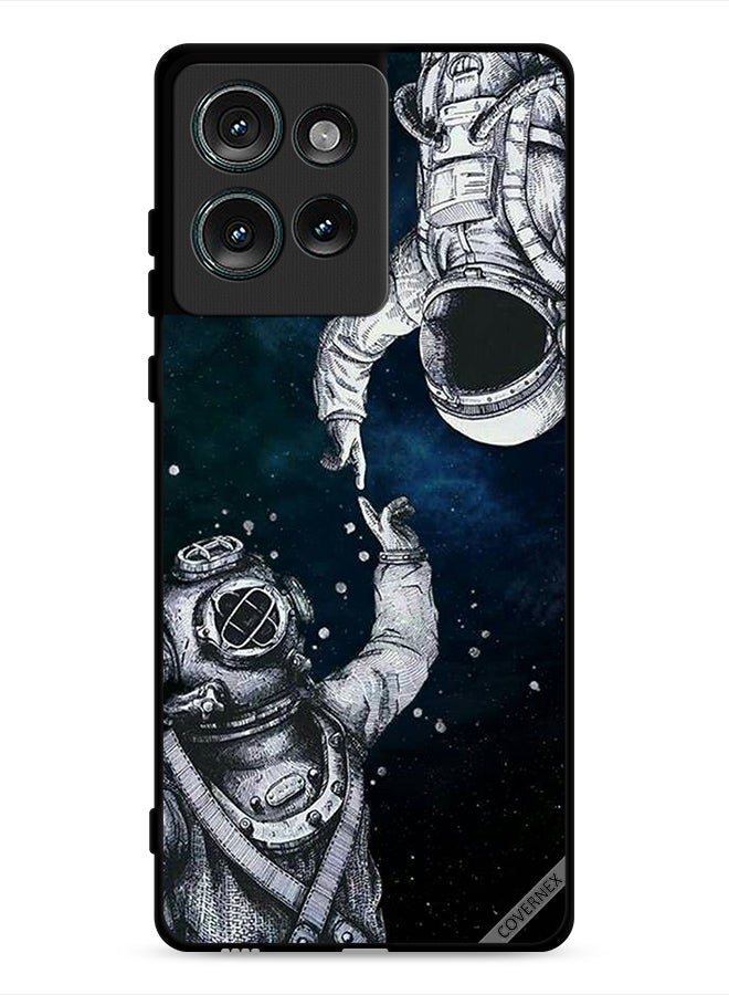 Covernex Motorola Edge 50 Protective Case Cover Astronaut And Diver - Image 1