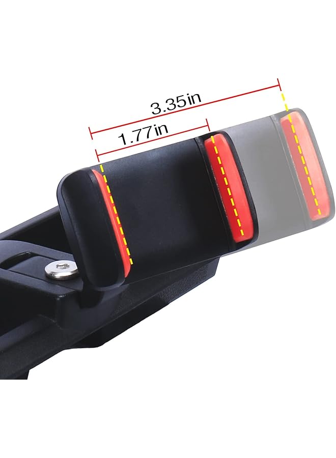 SYOSI Dash Tray Phone Holder Mount With Storage Box, Phone Mount Compatible With Jeep Wrangler 2018-2023 Jl Jlu - Image 5