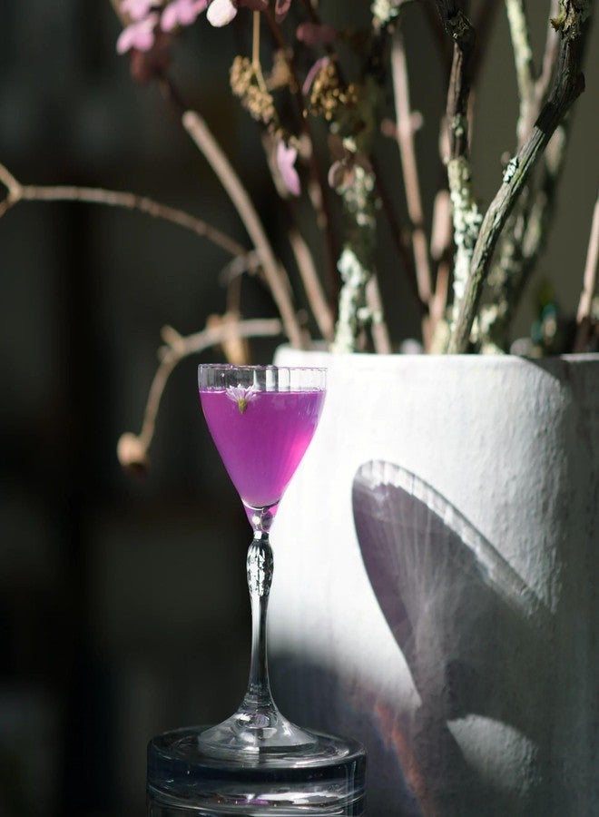 بروميولي روكو مجموعة من 4 أكواب مارتيني شفافة من طراز بورميولي روكو أمريكا '20s، سعة 4.75 أونصة، بتصميم نيك ونورا. - Image 5