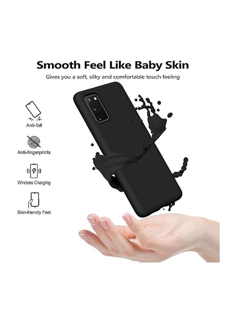 IAF Silicone Anti-Shock Protective Case For Samsung Galaxy S20 Black - Image 3