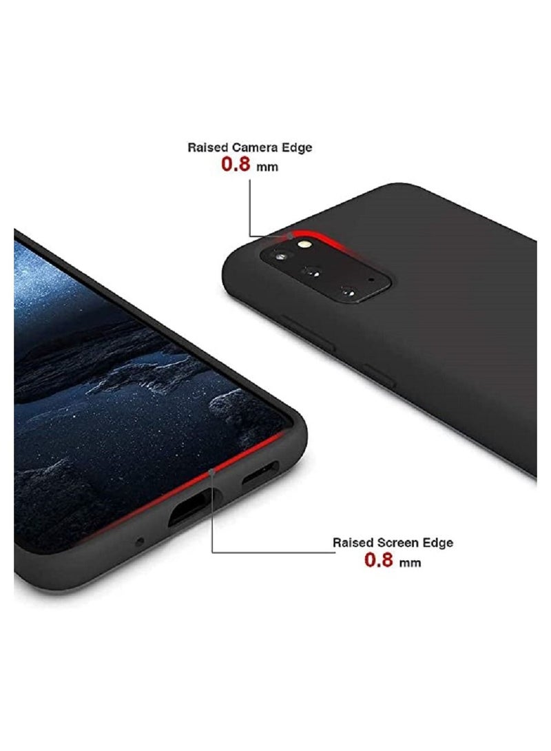 IAF Silicone Anti-Shock Protective Case For Samsung Galaxy S20 Black - Image 2