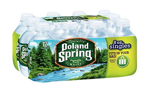 Poland Spring Half Pint Natural Spring Water 12 pk 276 Pounds - Image 1