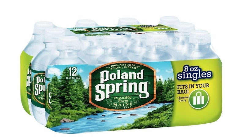 Poland Spring Half Pint Natural Spring Water 12 pk 276 Pounds - Image 2