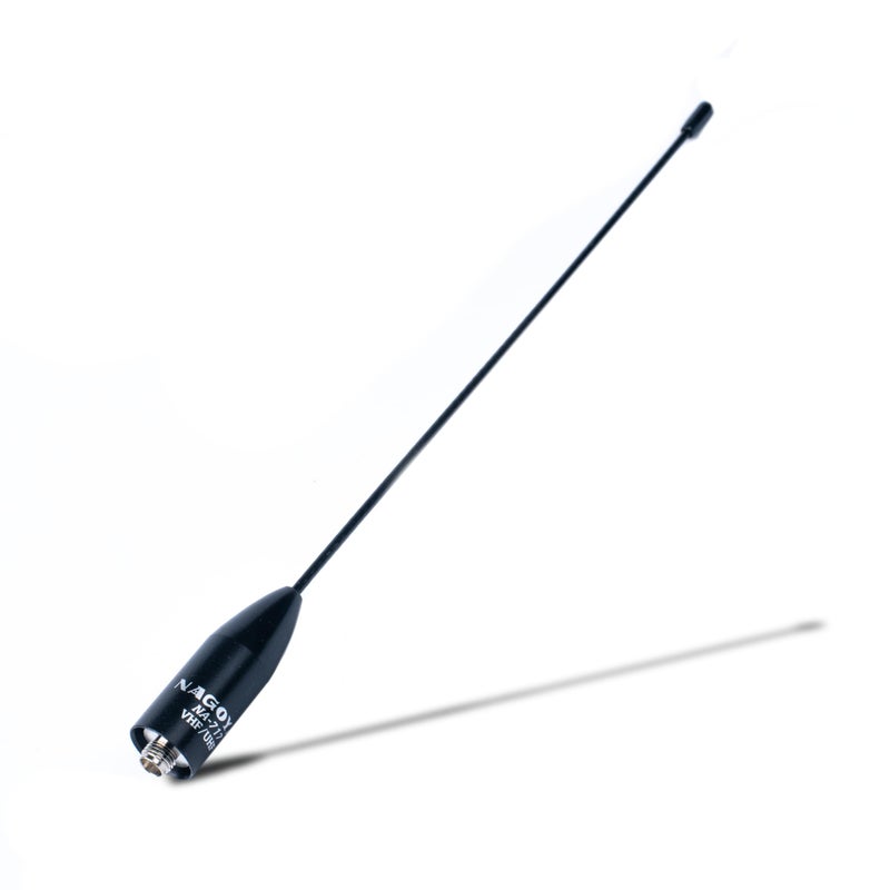 BTECH Authentic Genuine Nagoya NA-717 8.5-Inch Super Whip VHF/UHF (144/430Mhz) Antenna SMA-Female for BTECH and BaoFeng Radios - Image 1