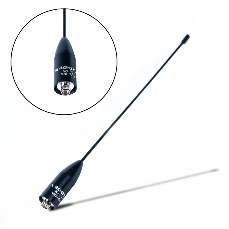 BTECH Authentic Genuine Nagoya NA-717 8.5-Inch Super Whip VHF/UHF (144/430Mhz) Antenna SMA-Female for BTECH and BaoFeng Radios - Image 2