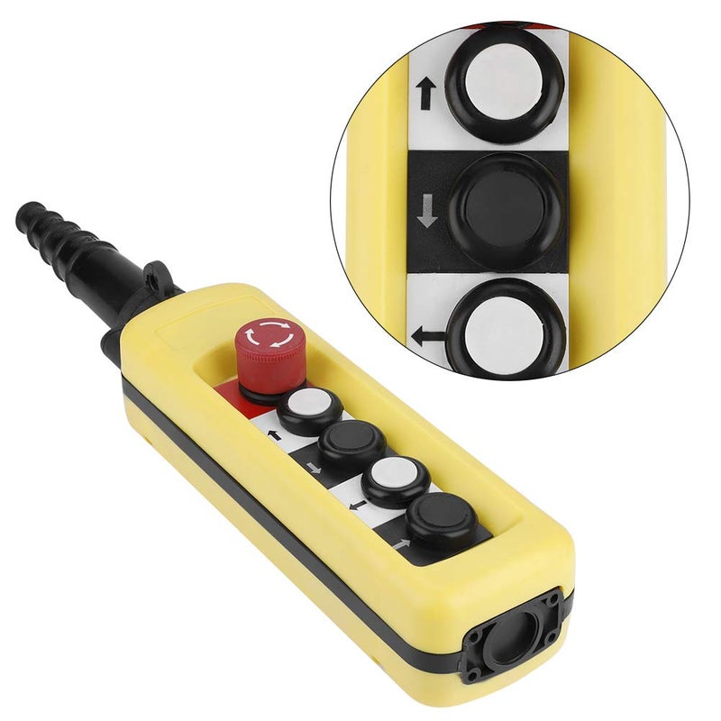 كلاراكو وحدة تحكم رافعة الرافعة، رافعة سلسلة الرافعة، مفتاح الضغط على زر، وحدة تحكم الرفع المعلقة، مفتاح السحب بأربعة أزرار، وحدة تحكم الرفع - Image 4