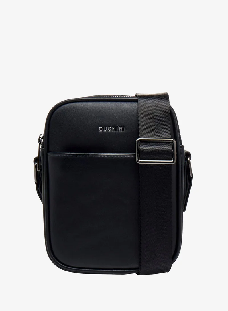 دوتشيني Men Adjustable Strap Crossbody Bag