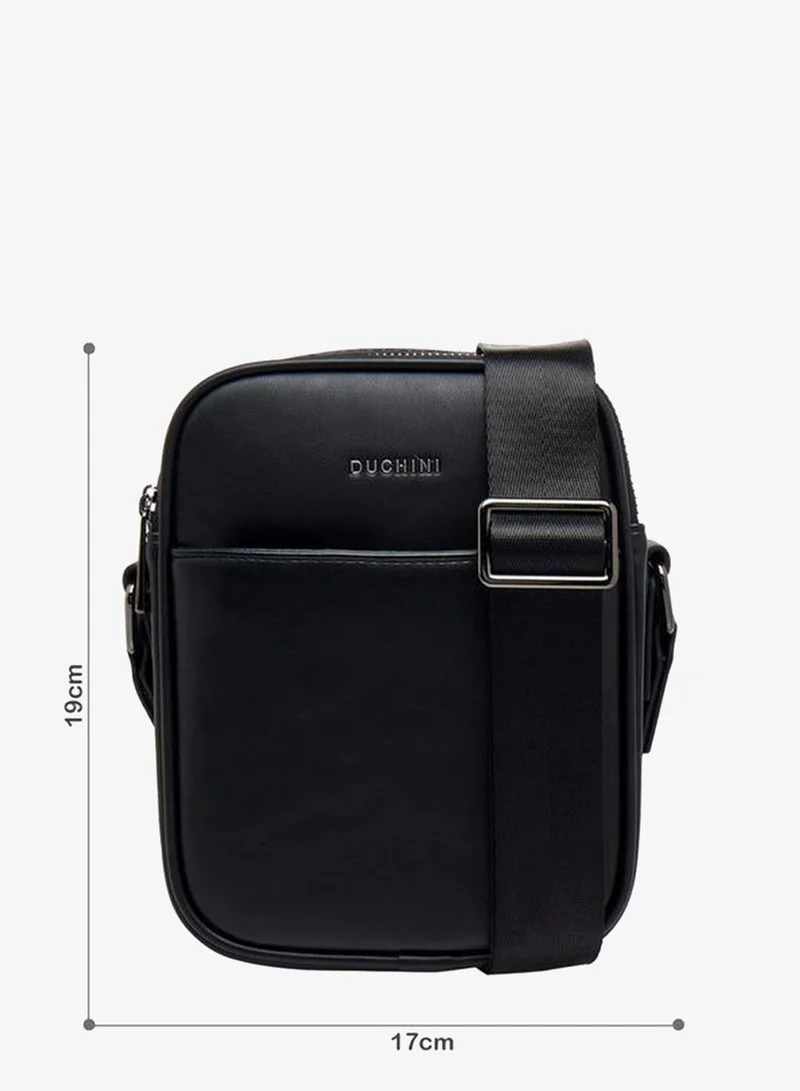 دوتشيني Men Adjustable Strap Crossbody Bag