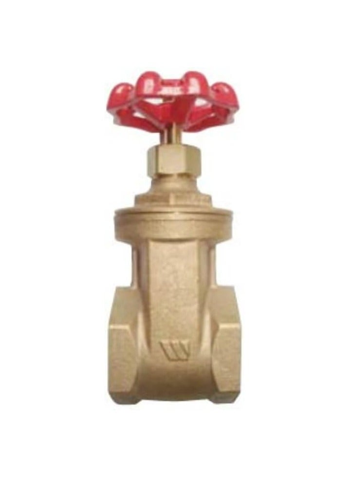 واتس صمام البوابة البرونزي PN25 1-1/2 بوصة (واط) - Image 1