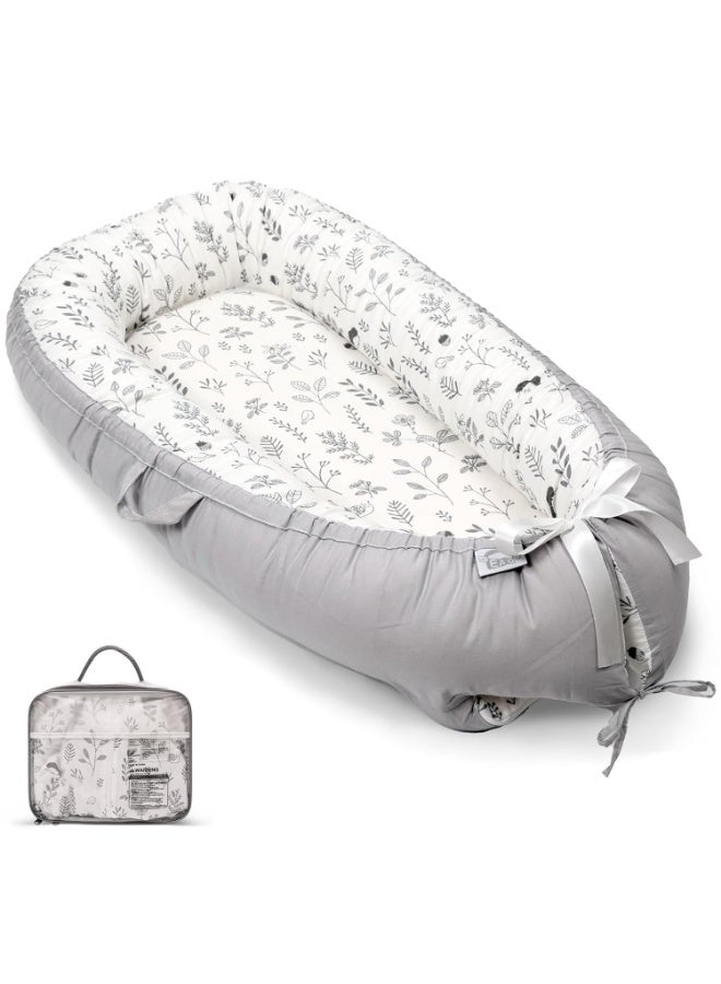 EAQ Baby Lounger, Infant Lounger for Newborn,Portable Baby Nest Cover Breathable & Soft, Newborn Essentials - Image 1