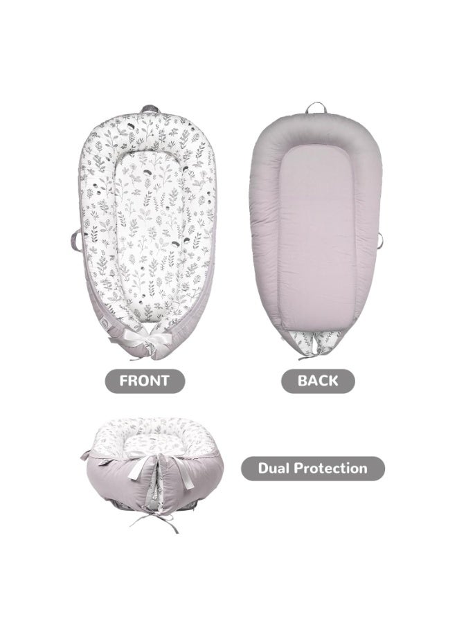 EAQ Baby Lounger, Infant Lounger for Newborn,Portable Baby Nest Cover Breathable & Soft, Newborn Essentials - Image 4