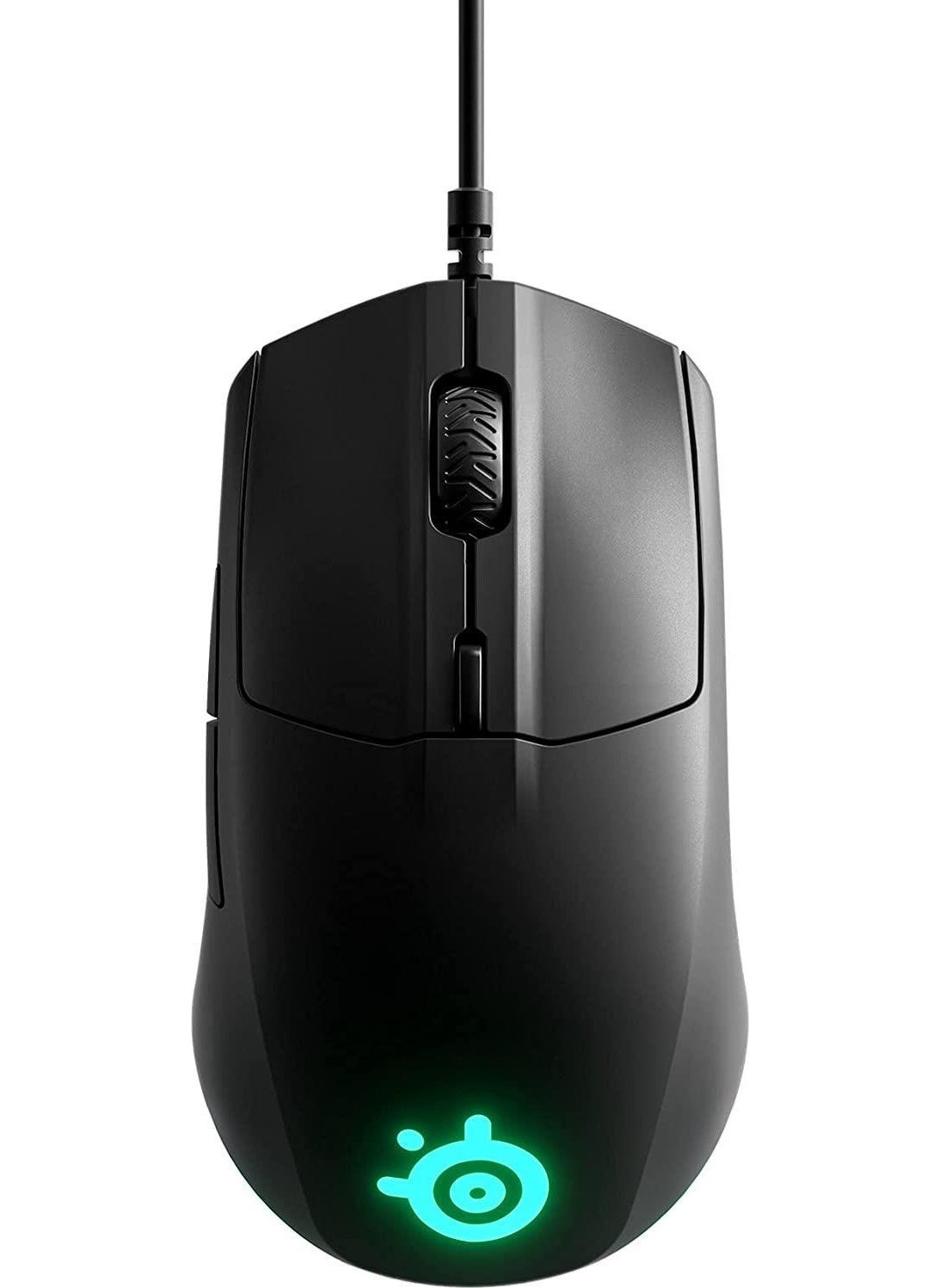 steelseries - Apex 5 RGB Gaming Q Keyboard + Rival 3 Wired RGB Gaming Mouse - Image 1