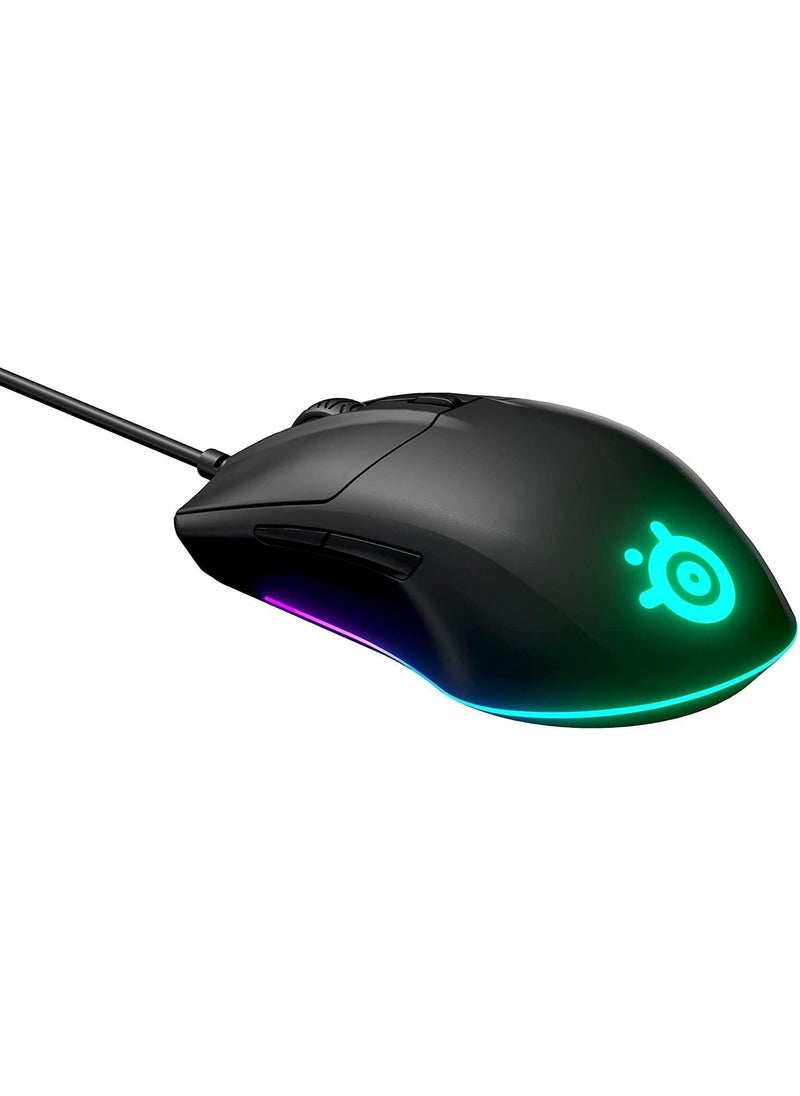 steelseries - Apex 5 RGB Gaming Q Keyboard + Rival 3 Wired RGB Gaming Mouse - Image 1