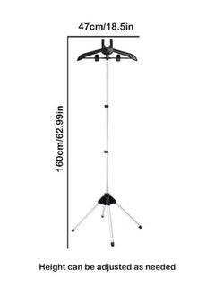 GUDOO Clothes Hanger for Steam Ironing Clothes Retractable and Foldable Coat Rack  - Image 5