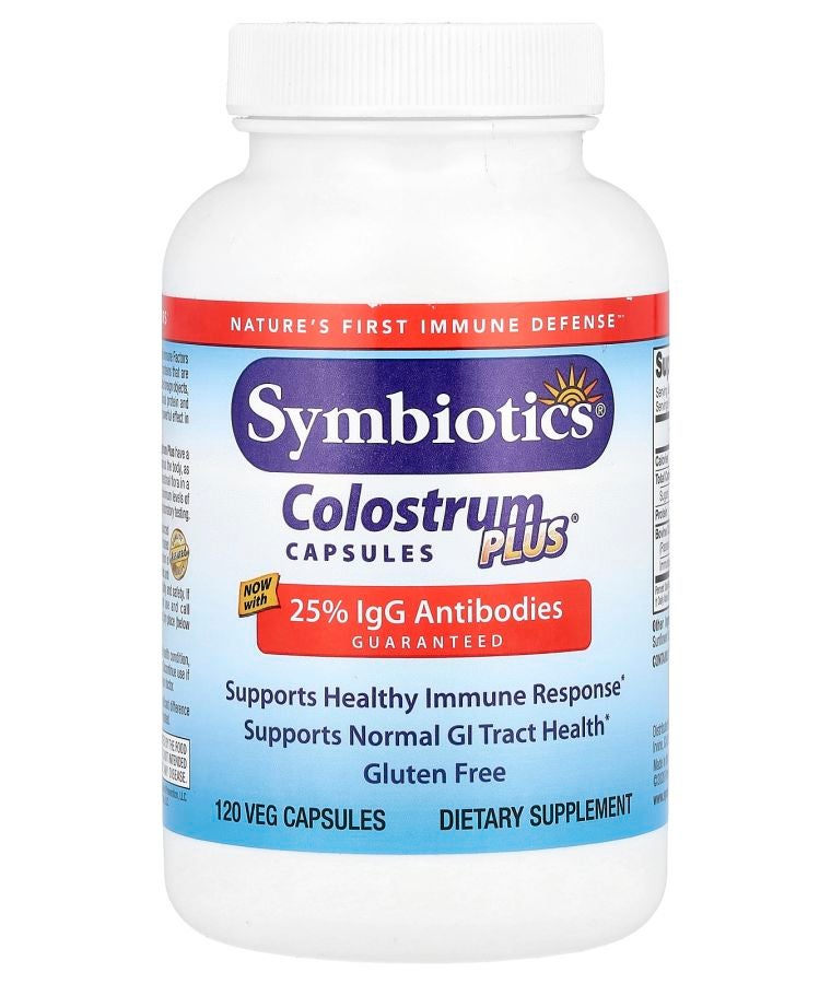 Symbiotics Colostrum Plus® 120 Veg Capsules