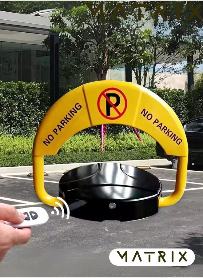 MATRIX - Very HIGH QUALITY Strong metal Car Automatic Remote Control Parking Lock Device To Prevent Others From Occupying parking lot With Collision Alarm 7KG - Image 1