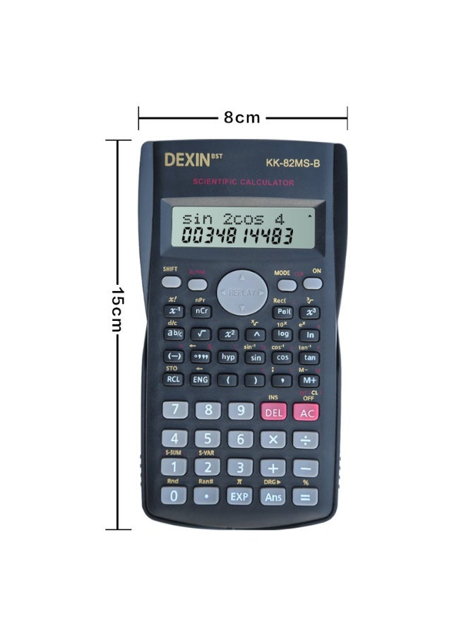 Dexin Graphing scientific calculator - multiple modes, intuitive interface - suitable for beginners and advanced courses, high school or college students - Image 1
