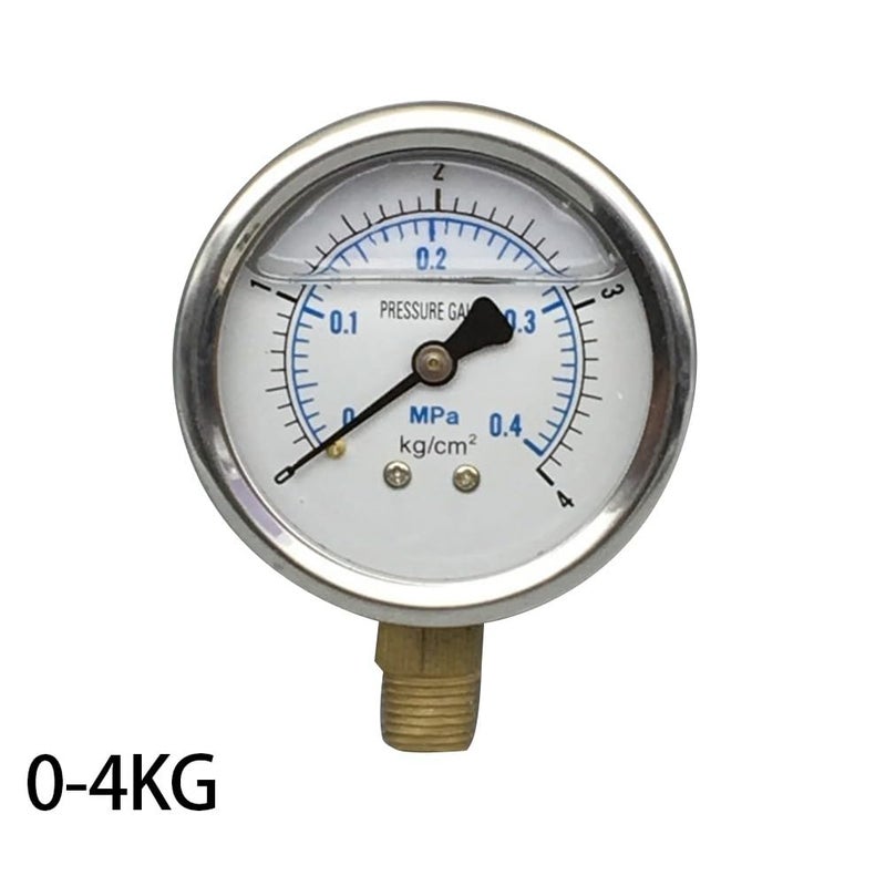 Stainless Steel Hydraulic Oil Pressure Gauge 60mm Flanged Connection 0 10KG Harsh Environment - Image 5