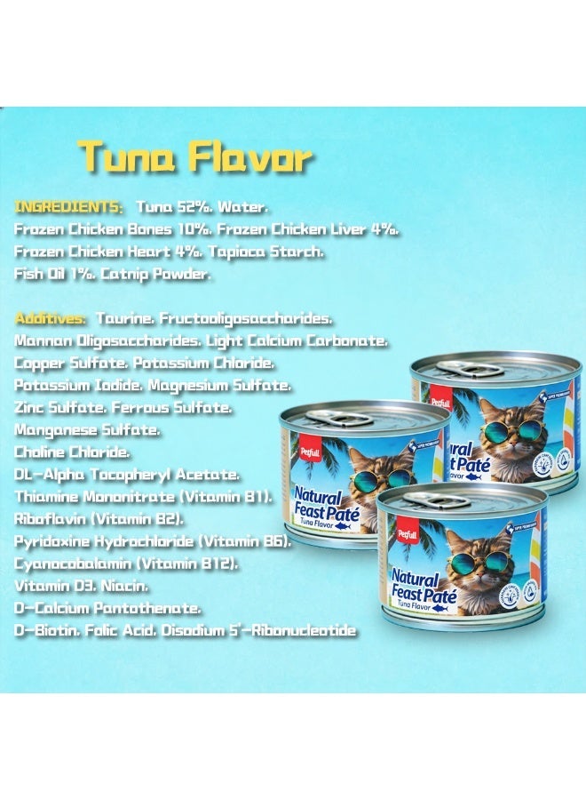 Petfull Tuna Wet Cat Food – 170g Canned Cat Food with Fish Oil - Image 5