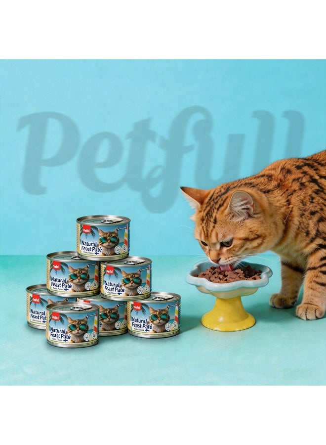 Petfull Tuna Wet Cat Food – 170g Canned Cat Food with Fish Oil - Image 1