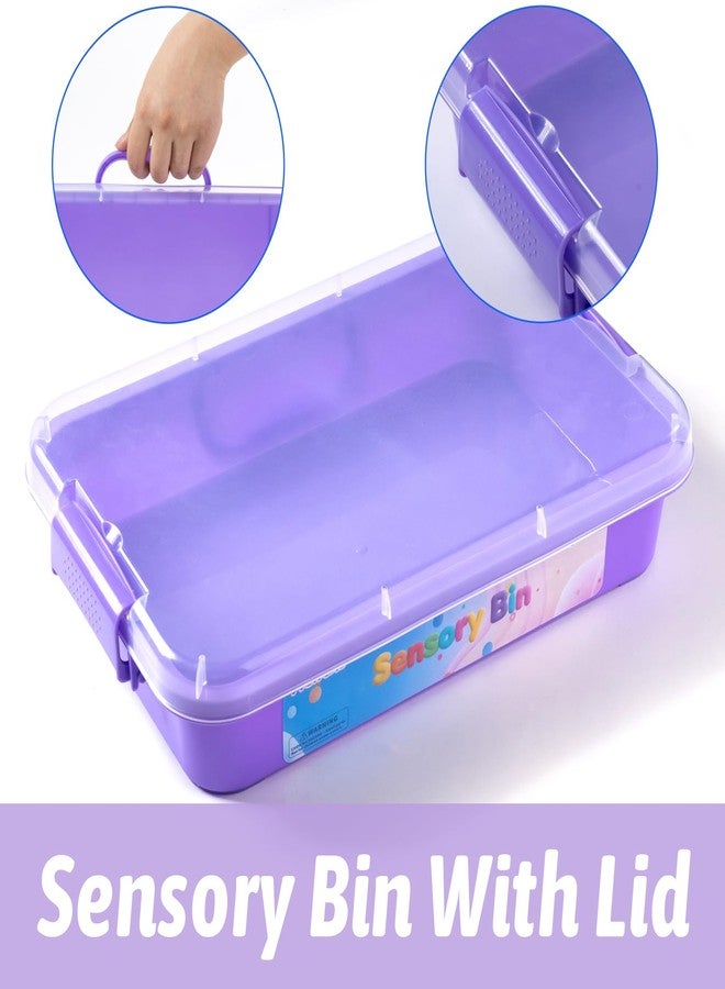 PreTrans Pet Track Set, Pet Sensory Bin for Kids, All-in-One Animal Sensory Sand Kit with Dog Playset & Tools - Image 4
