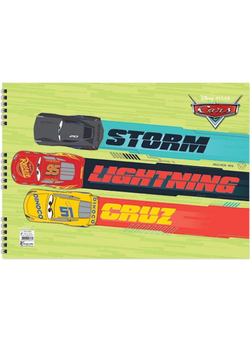 Keskin Color Cars 25*35 15 Art. Drawing Book  - Image 3