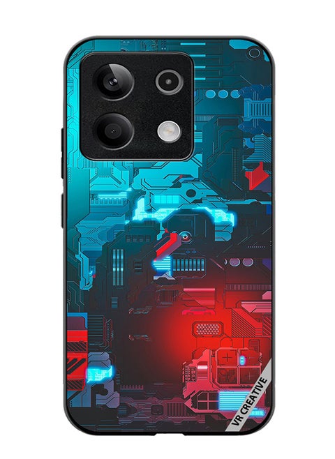 Protective Case Cover For Xiaomi Poco X6 Tech M7 Design  Multicolour
