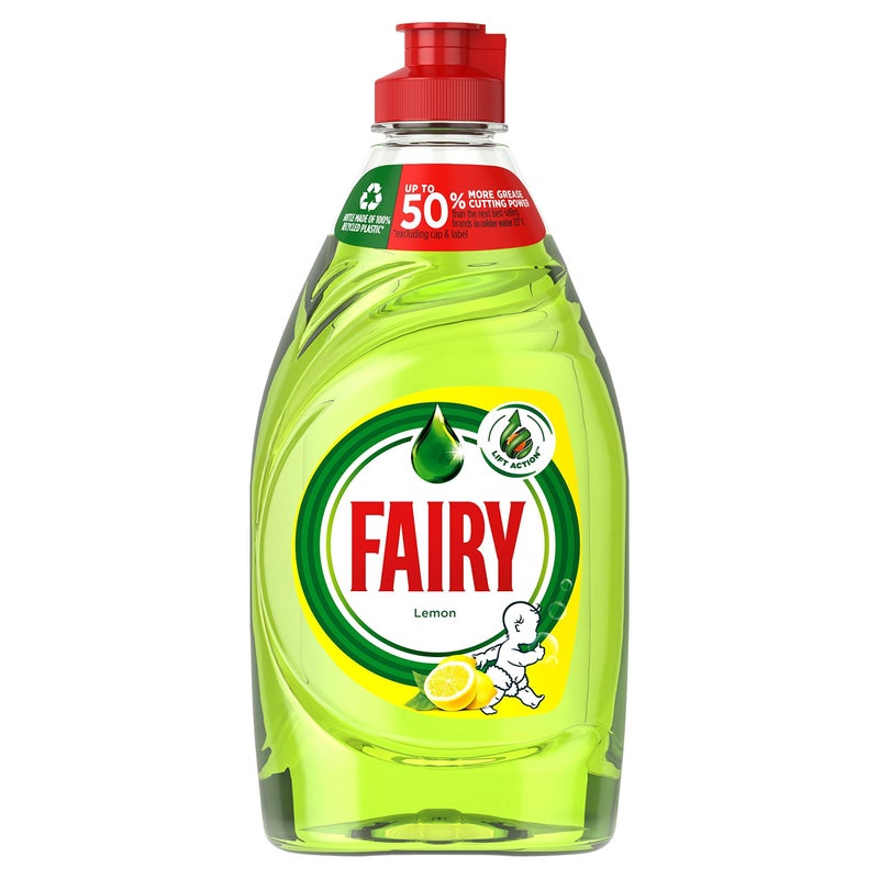 Fairy Lemon Washing Up Liquid, 320ml - Image 2