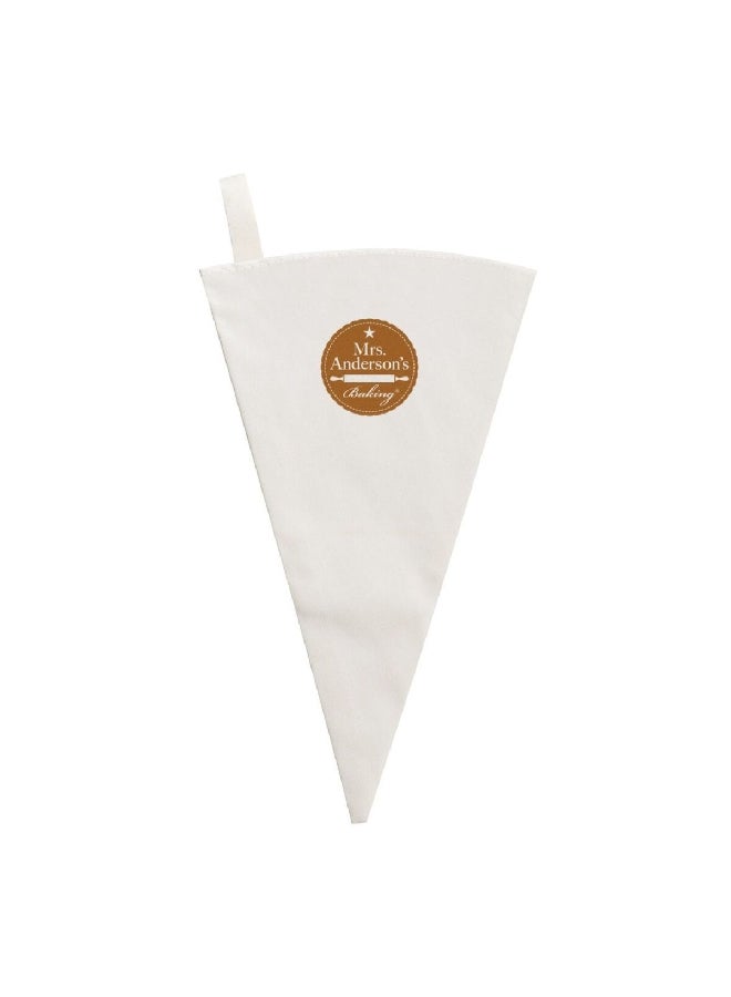 MRS ANDERSON BPA-Free Reusable Decorating Baking Pastry Bag Ivory 14 Inch 93260  - Image 1