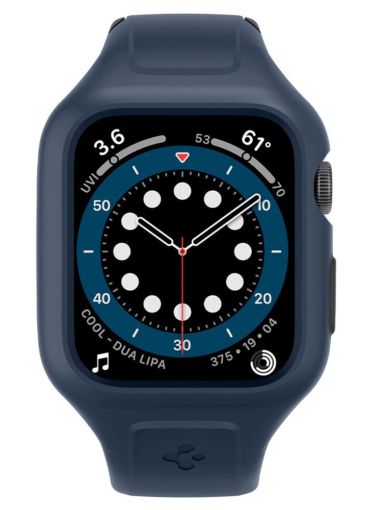 Liquid Air Pro Case with Band for Apple Watch 44mm Series 6/SE/5/4 - Blue