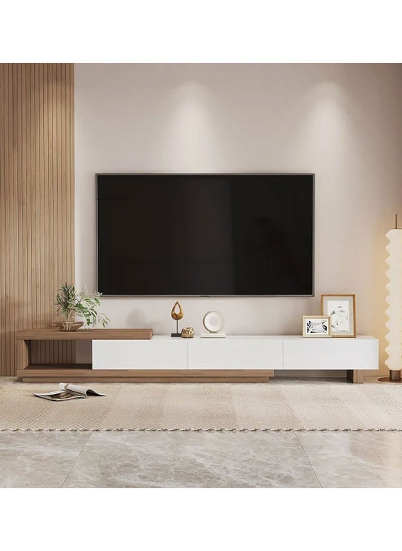 ملاذ هاوس وحده تلفزيون مودرن ابيض*بني - MZTV003  - Image 1