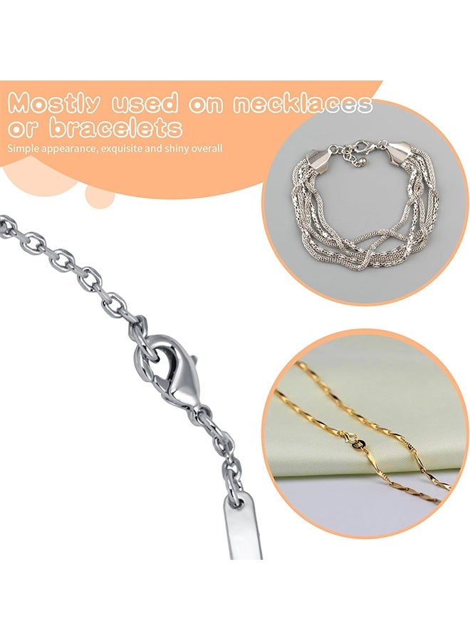 غنافوتو مجموعة من مشابك الكلاش ومشابك مفتوحة، 6 ألوان مشابك الكلاش لصناعة المجوهرات، سلاسل المفاتيح والأساور - Image 3