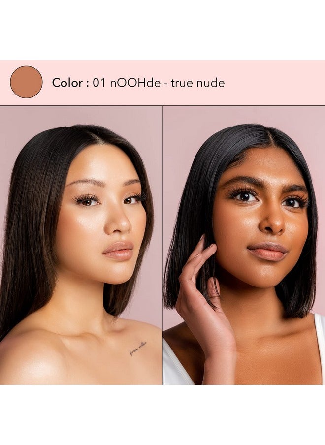Sacheu - Lip Liner Stay N Peel Off Lip Liner Tattoo Peel Off Lip Stain Long Lasting Lip Stain Peel Off Infused With Hyaluronic Acid & Vitamin E For All Skin Types Noohde Shade Pack Of 1 - Image 1