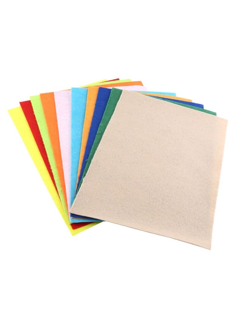 Terabyte 10 Piece Soft Craft Felt Non-woven Fabric for Kids DIY, Craft Sewing, Patchwork, School Projects, Multicolour, 20x30cm - Image 2