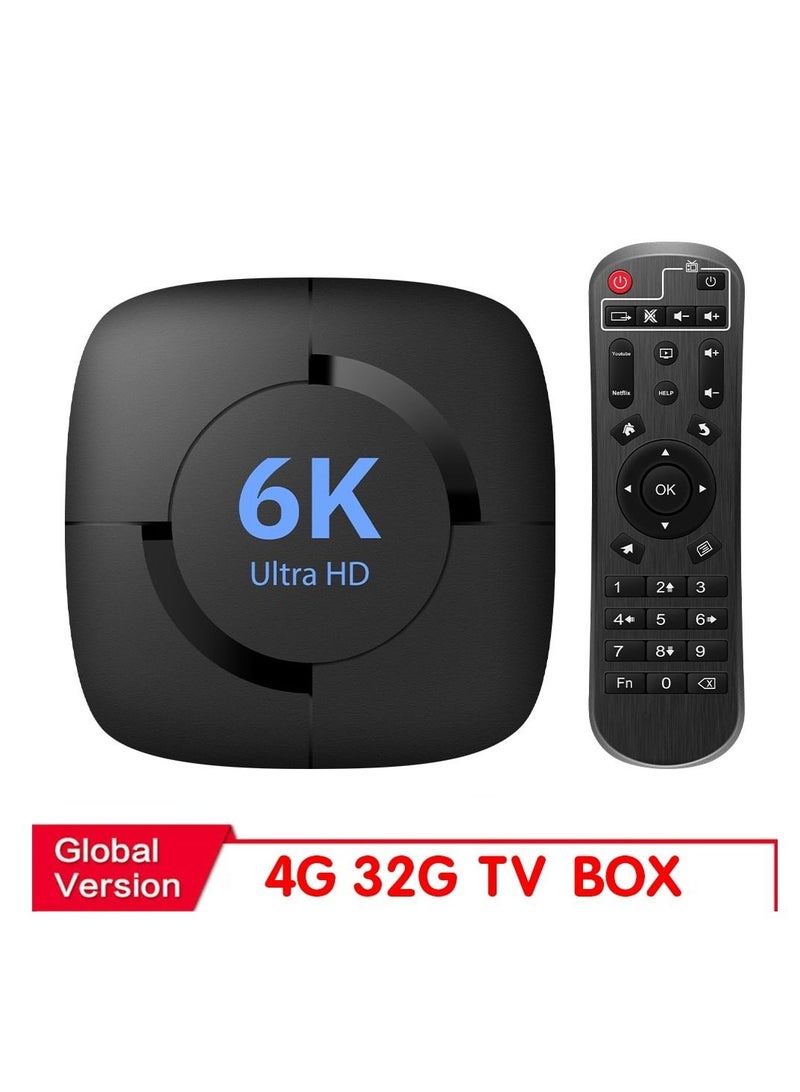 6K Ultra HD Android TV Box Android WIFI Bluetooth Smart TV Box Set Top Box - Image 1