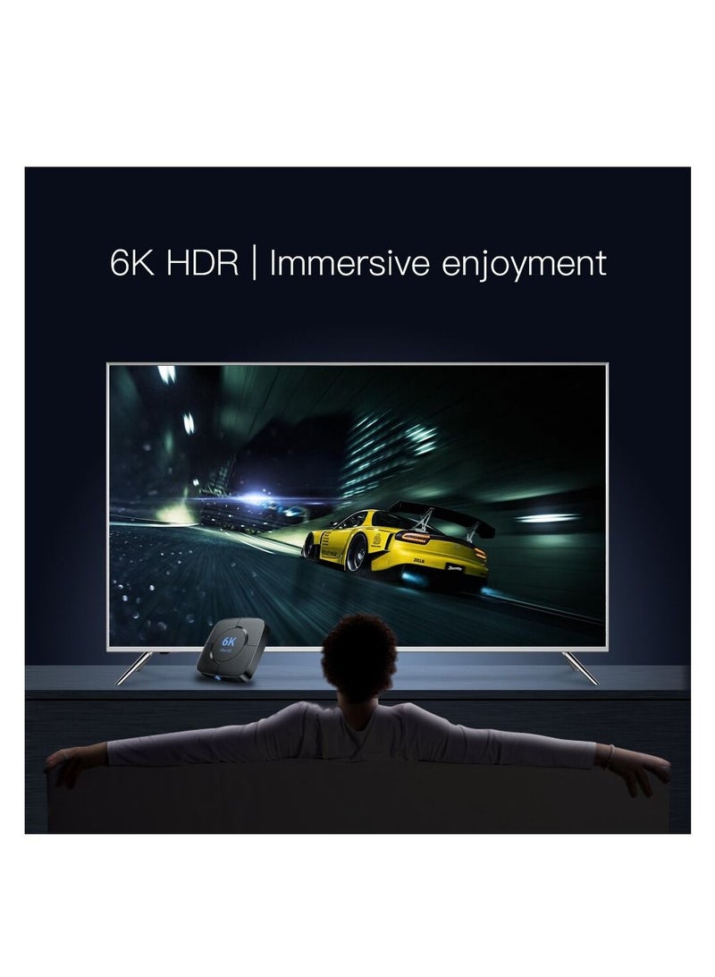 6K Ultra HD Android TV Box Android WIFI Bluetooth Smart TV Box Set Top Box - Image 2