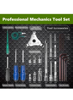 NIUXIANG Mechanic Socket Tool Kit Set,121PCS Car Repair Tool Wrench Set Batch Head Ratchet Pawl Socket Spanner Screwdriver Auto Repairing and Household  - Image 5