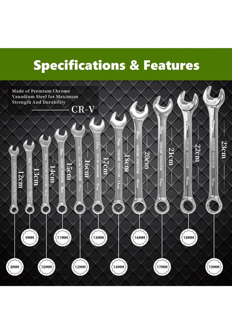 NIUXIANG - Mechanic Socket Tool Kit Set,121PCS Car Repair Tool Wrench Set Batch Head Ratchet Pawl Socket Spanner Screwdriver Auto Repairing and Household - Image 1
