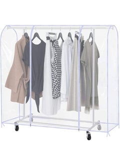 71 Lclear Transparent Clothing Rack Cover Dustproof Garment Shoulder Rack Covers Home Bedroom Clothing Dustproof Waterproof Protector With Durable Zipper And Roomy Pocket L 71X20X52 Inch - pzsku/Z6E20767776F3E1DE42E0Z/45/_/1721976106/fcf9e784-e3c0-448a-be4c-bd74a36591f5