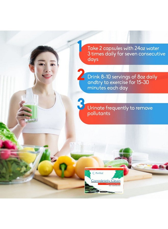 Wellgenix Omni Completely Clean - 7 Day Toxin Cleanse - Complete Body Detoxifying Support Pills - Flush Out Toxins & Waste -42 Capsules - Image 4