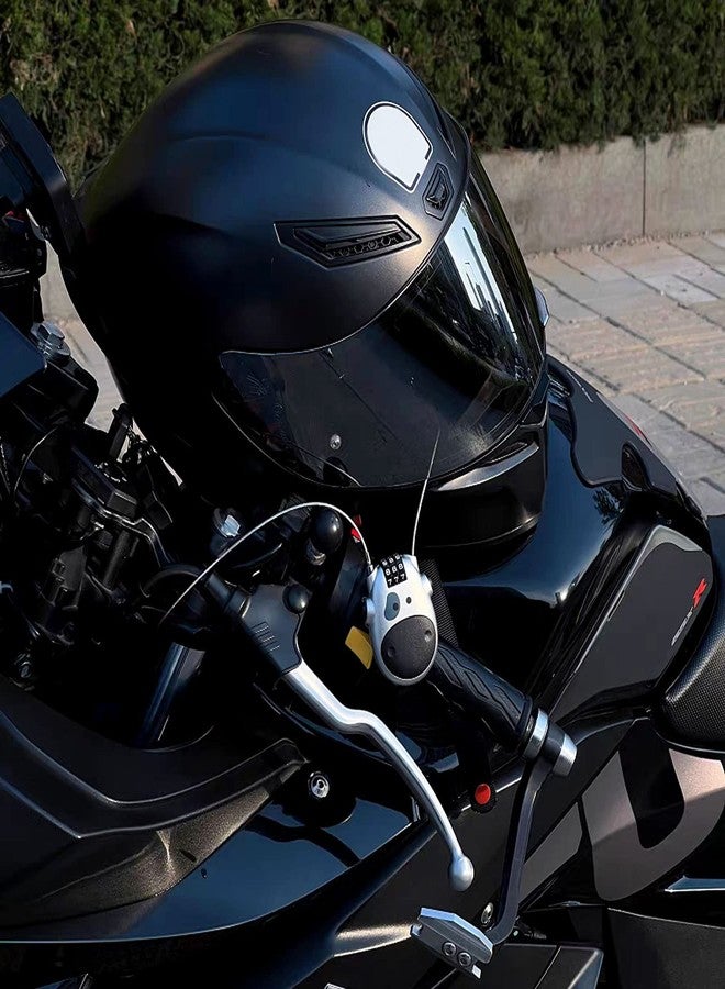 فلاين قفل رمزي مكون من 3 أرقام، تصميم جميل على شكل بقرة، قفل عربة أطفال، قفل مركب، عربة أطفال، دراجة، قفل أمان بكلمة مرور، قفل مشفر لقفل عربة الأطفال، حقيبة ظهر، خوذة، خزانة (بقرة بيضاء) - Image 5