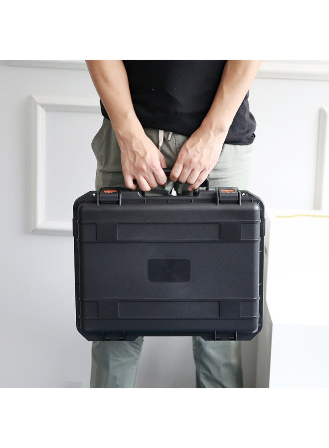 For DJI Dajiang RS 4PRO Explosion-proof Case RS4 Storage Bag Portable Storage Box Waterproof Case Portable Accessories-Color:black Rs4-Dimensions:410/330/130  - Image 2