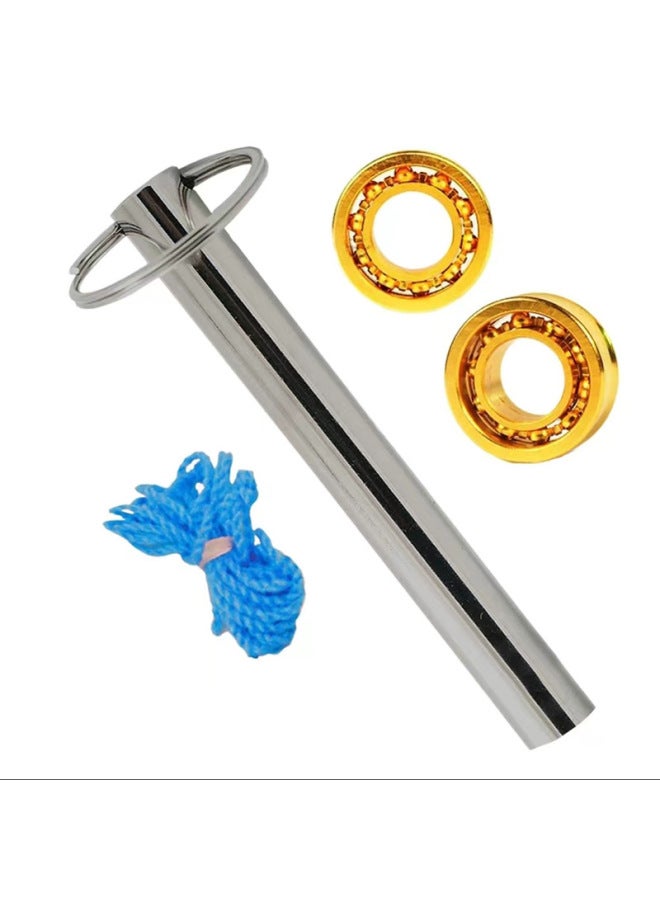 Sources Of Popular Competitive Yo-yo Accessories Pull Shaft Yo-yo Recovery Ring Ball Rope YOYO Bearing Shaft-Color:Package 2 - Image 2