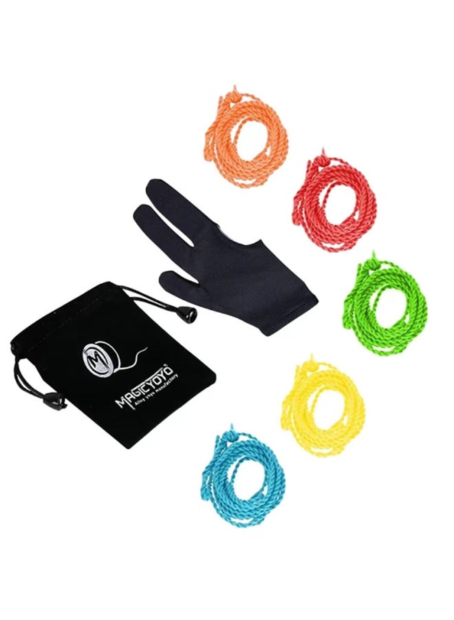 Sources Of Popular Competitive Yo-yo Accessories Pull Shaft Yo-yo Recovery Ring Ball Rope YOYO Bearing Shaft-Color:Package 2 - Image 4