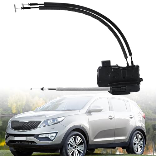 TCFWED Door Lock Latch Actuator Compatible with Kia Sportage 2.0/2.4L 2011-2016,Rear Passenger Side,Replace # 81420-3W000,814203W000 - Image 1