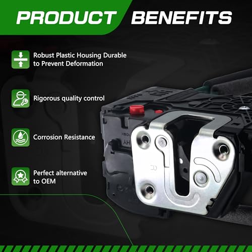 TCFWED Door Lock Latch Actuator Compatible with Kia Sportage 2.0/2.4L 2011-2016,Rear Passenger Side,Replace # 81420-3W000,814203W000 - Image 4