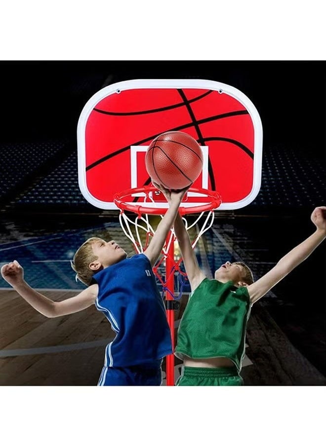 RollsTimi  Children's Basketball Stand Toys can Be Adjusted High And Low, Indoor And Outdoor Use  - Image 4